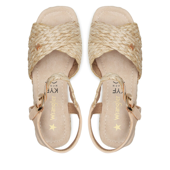 Wrangler Espadrilky Wrangler Alma Raffia WL31554A Natural 026