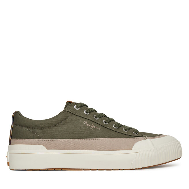 Sneakersy Pepe Jeans Ben Wash M - Khaki