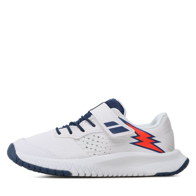 Babolat Pantofi Babolat Pulsion All Court Kid 32S23518 White/Estate Blue