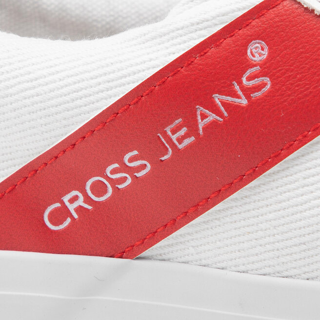 Cross Jeans Tenis superge Cross Jeans JJ1R4048C White