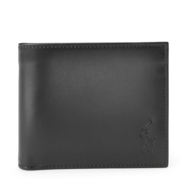 Duży Portfel Męski Polo Ralph Lauren Mpolo Sp24 Del2 - Czarny