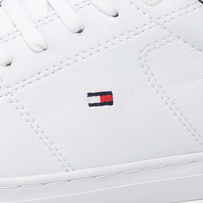 tommy hilfiger essential leather detail vulc