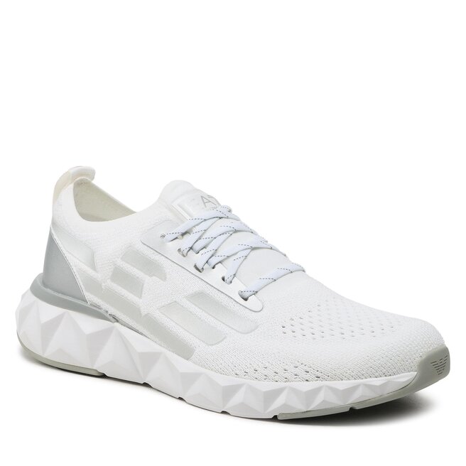 Sneakers EA7 Emporio Armani X8X048 XK242 M696 White/Silver Armani imagine noua gjx.ro