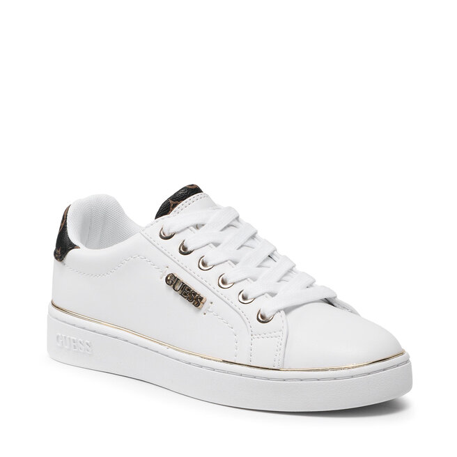 Sneakers Guess Beckie FL7BKI ELE12 WHIBR Beckie imagine noua