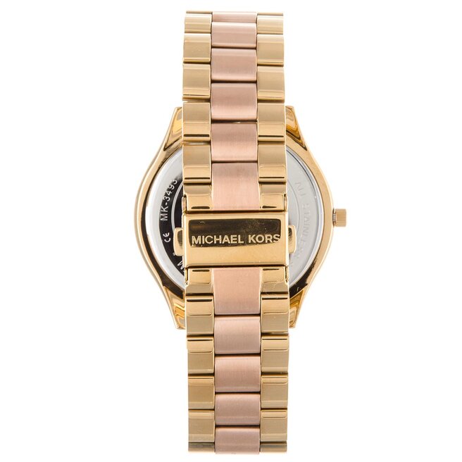 Montre Michael Kors Slim Runway MK3493 2T Gold Rose Gold