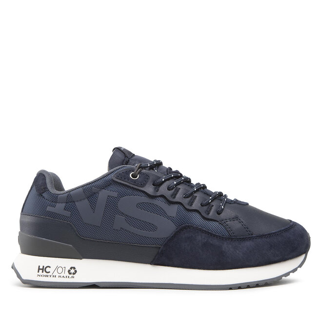 Sneakers North Sails Hitch Logo 003 Uomo - Tessuto Blu, Casual, Comode E Traspiranti