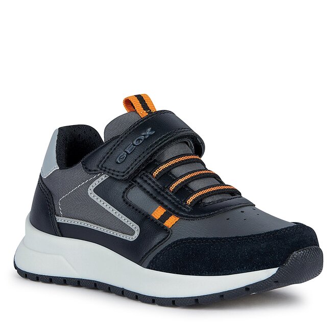 Geox Sneakers Geox J Briezee Boy J36GMA 054FU C0038 S Black/Orange