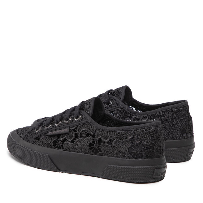 TenisÃ³wki Superga Macrame 2750 S81219W Czarny | eobuwie.com.pl