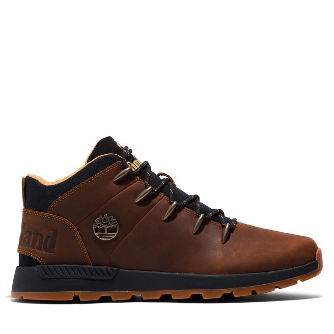 Sneakersy Timberland Sprint Trekker Mid - Brązowy
