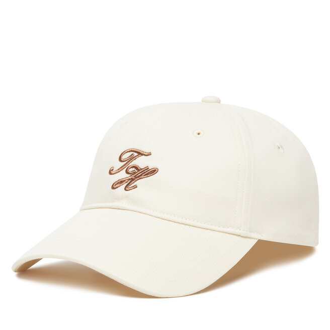 Czapka z daszkiem Tommy Hilfiger Th Embroidered - Beżowy