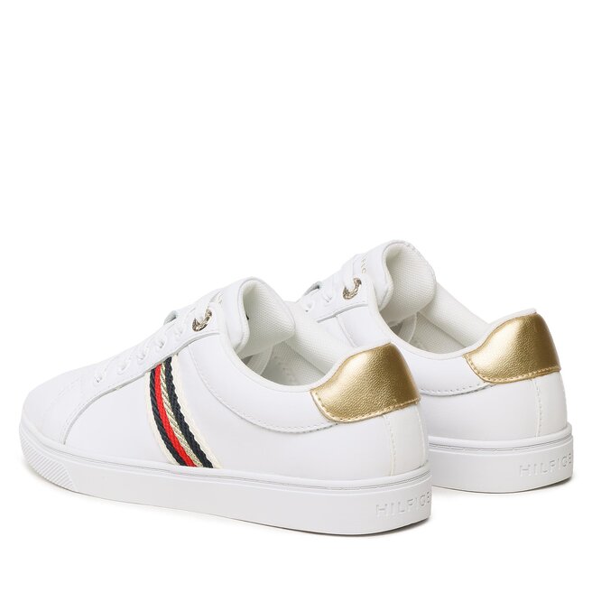 Tommy Hilfiger Sneakers Tommy Hilfiger Corporate Webbing Sneaker FW0FW07117 White YBS