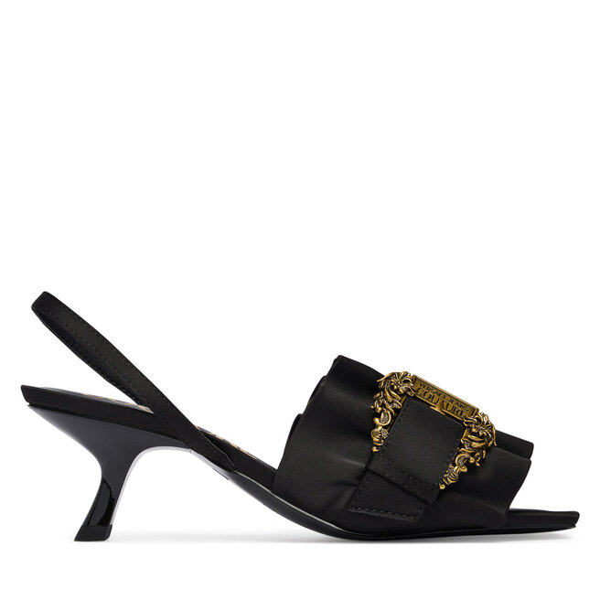 Sandały Versace Jeans Couture 80VA3S48 ZS185 Czarny - kobiece