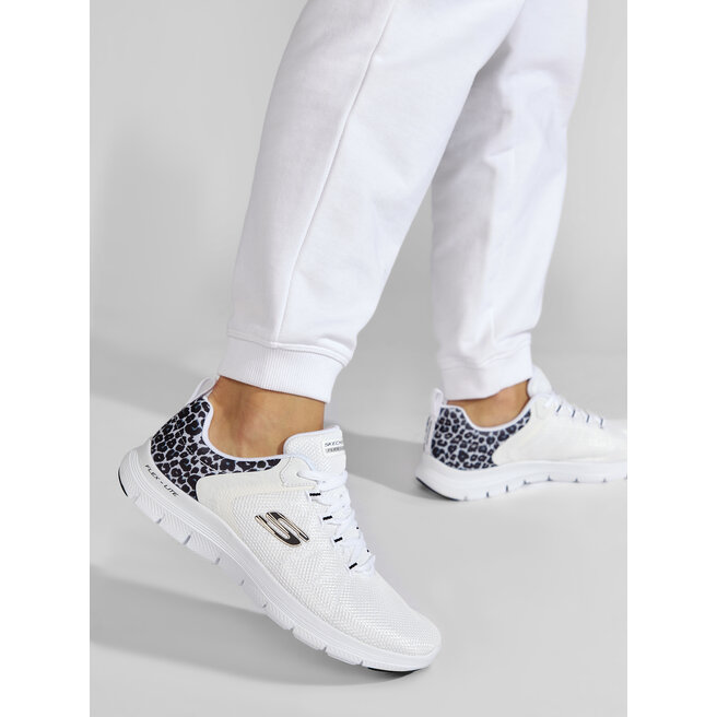 Skechers Scarpe Skechers Wild Ballad 149582/WHLD White/Leopard