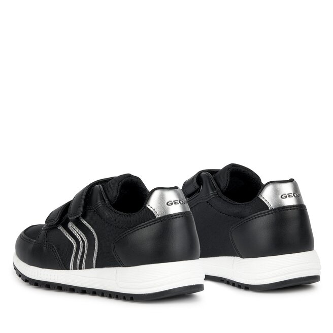Geox Sportcipő Geox J Alben Girl J36AQC 011BC C9244 M Black/Dk Silver