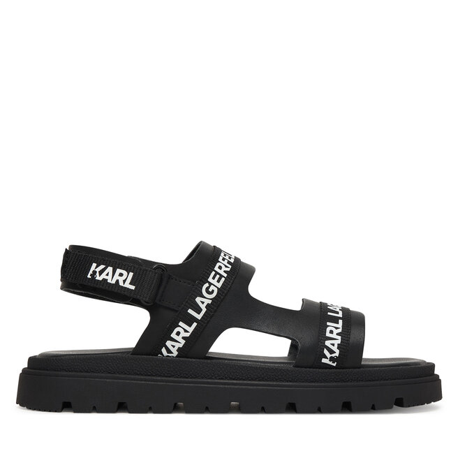 Sandały KARL LAGERFELD Z31176 S Czarny - chłopięce