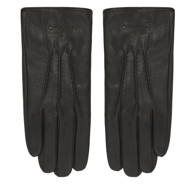 Rękawiczki Męskie Calvin Klein Classic LV04D8034G Czarny - męskie