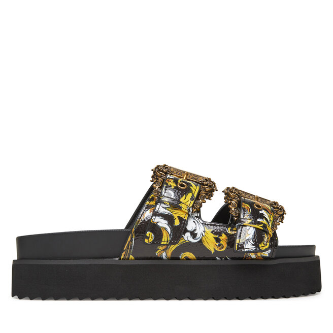 Klapki Versace Jeans Couture - Czarny