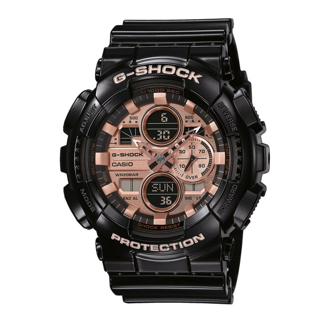 G-Shock Годинник G-Shock GA-140GB-1A2ER Black/Black
