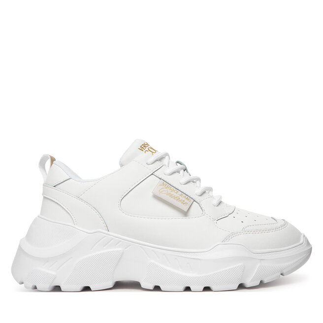 Sneakersy Versace Jeans Couture 80VA3SC2 ZPB71 3 Biały - kobiece