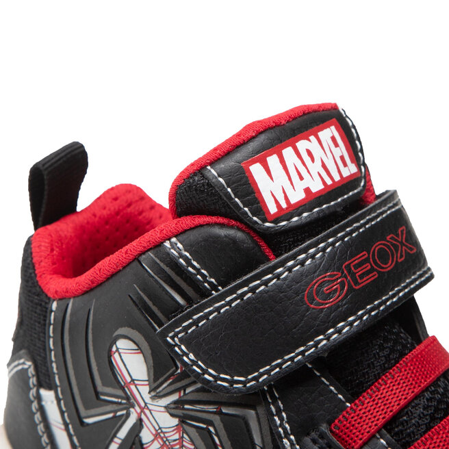 Geox Sneakersy Geox J Perth B. C J267RC 05411 C0048 S Black/Red