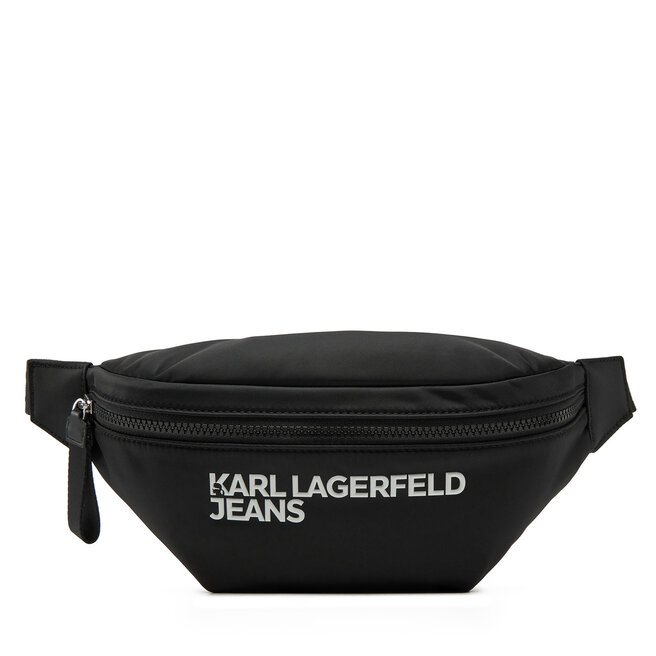 Saszetka nerka Karl Lagerfeld Jeans - Czarny