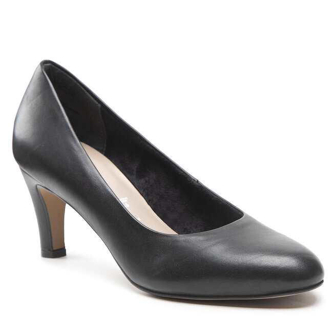 Pantofi Tamaris 1-22454-29 Black Leather 003