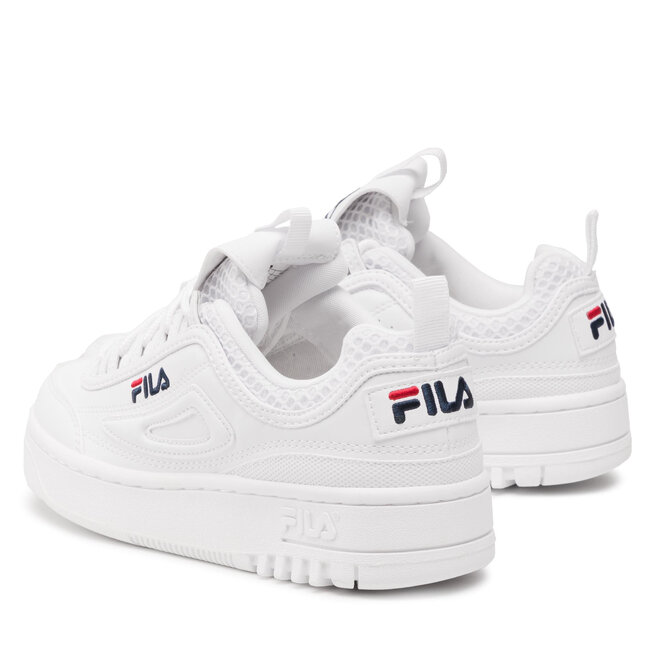 Sneakersy Fila Fx Disruptor Wmn 1011386.1FG White eobuwie .pl
