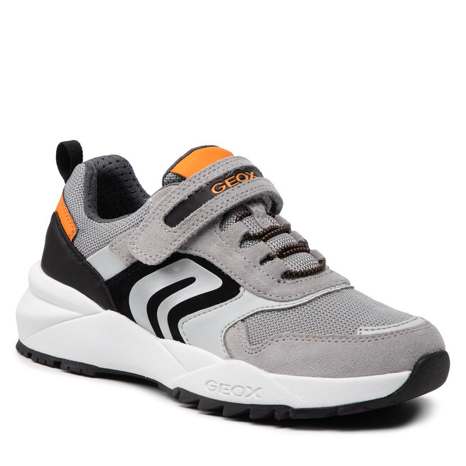 Αθλητικά Geox J Heevok B. A J16EQA 02214 C0036 S Grey/Orange