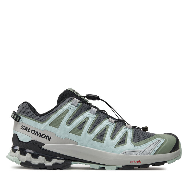 Salomon XA Pro 3D V9 Mujer, Quiet Shade / Lily Pad –