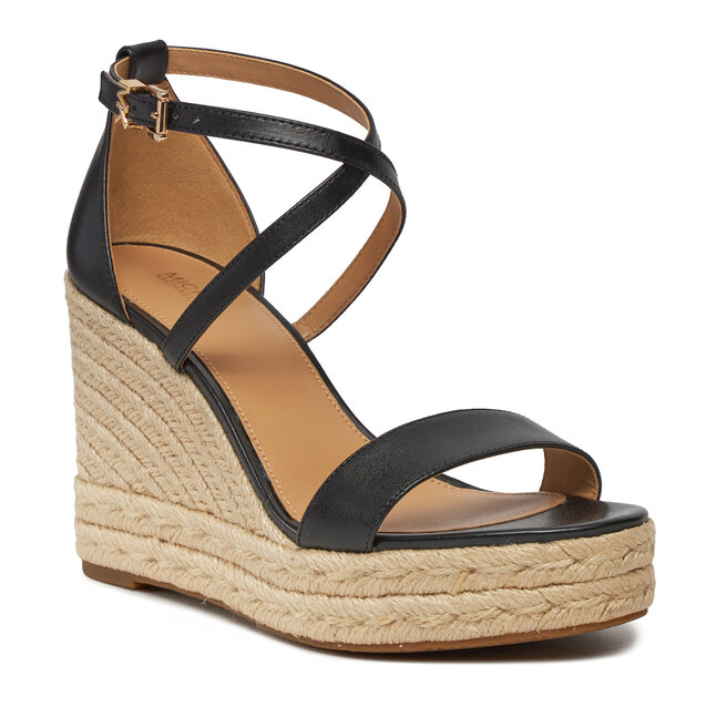 Espadrilles MICHAEL Michael Kors Kayla Wedge 40R4KYMS1L Schwarz