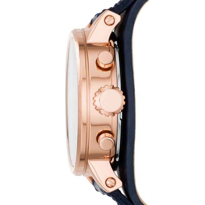 Fossil boyfriend 2025 watch rose gold