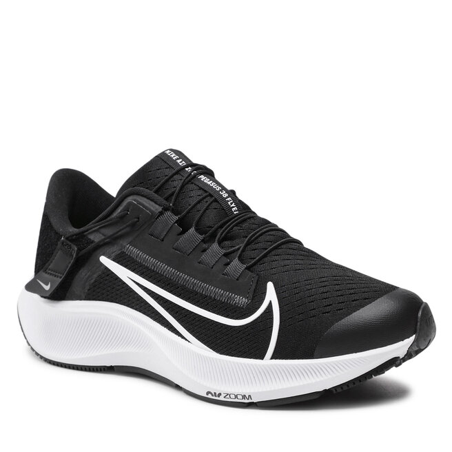 Nike Pantofi Nike Air Zoom Pegasus 38 Flyease DA6674 001 Black/White/Anthracite/Volt