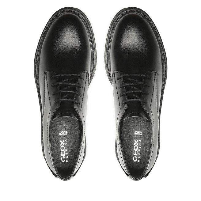 Geox Oxford cipők Geox D Iridea M D26HRM 00043 C9999 Black