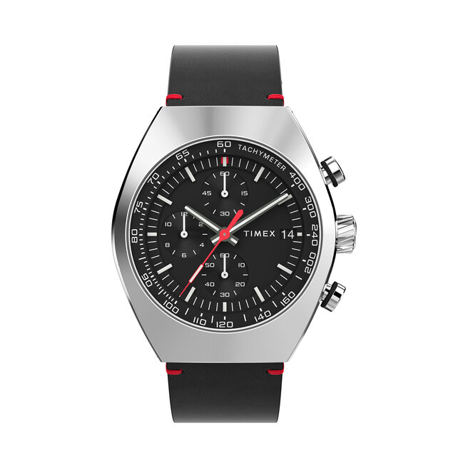 Timex Ρολόι Timex Legacy TW2W50000 Silver/Black