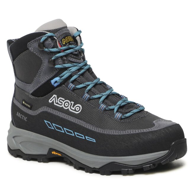 Asolo Trekingová obuv Asolo Arctic Gv Ml GORE-TEX A12537 00 A884 Grey/Gunmetal/Blue Peacock