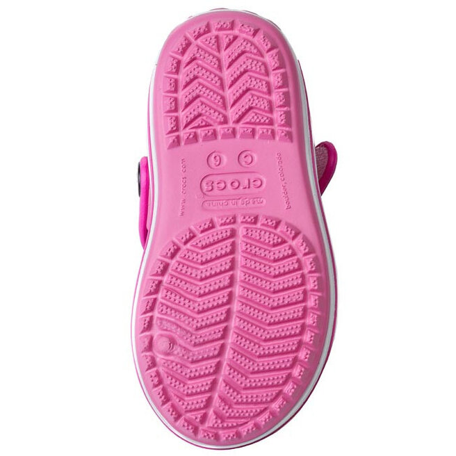 Crocs Szandál Crocs Crocband Sandal Kids 12856 Pink Lemonade/Neon Magenta