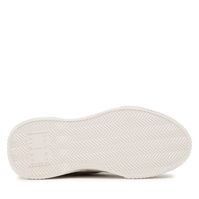 Tommy Jeans Sneakersy Tommy Jeans Vulc Plat. Canvas Mc EN0EN02091 Trench AB4