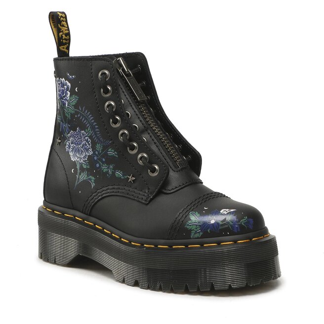 Bocanci Dr. Martens Sinclair Floral 27734001 Black