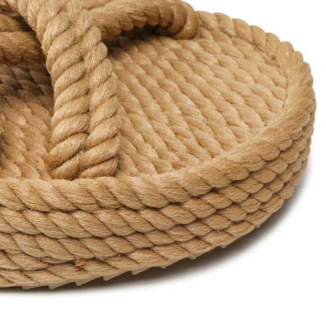 Bohonomad Sandalen Bohonomad Bodrum Platform Sandal BOD.0012.PRS Beige