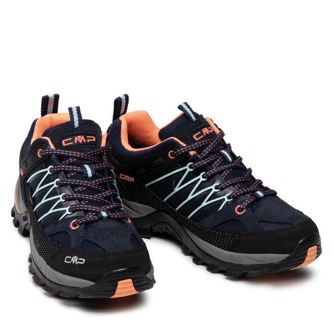 Trekkingschuhe CMP Rigel Low Wmn Trekking Shoes Wp 3Q54456 B.Blue/Giada/ Peach 92AD