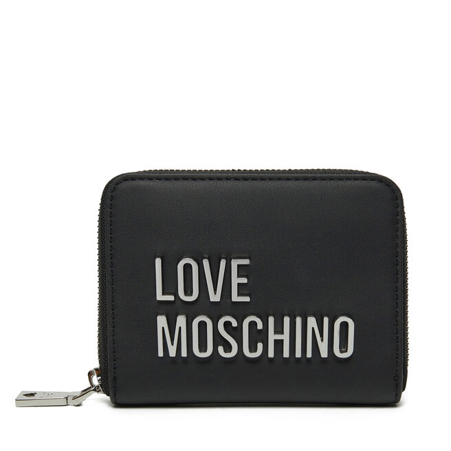 Duży Portfel Damski LOVE MOSCHINO - Czarny
