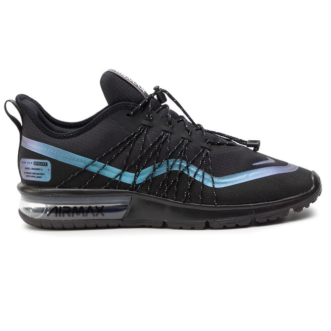 Zapatos Air Sequent 4 AV3236 005 Black/RacerBlue/Thunder Grey • Www.zapatos.es