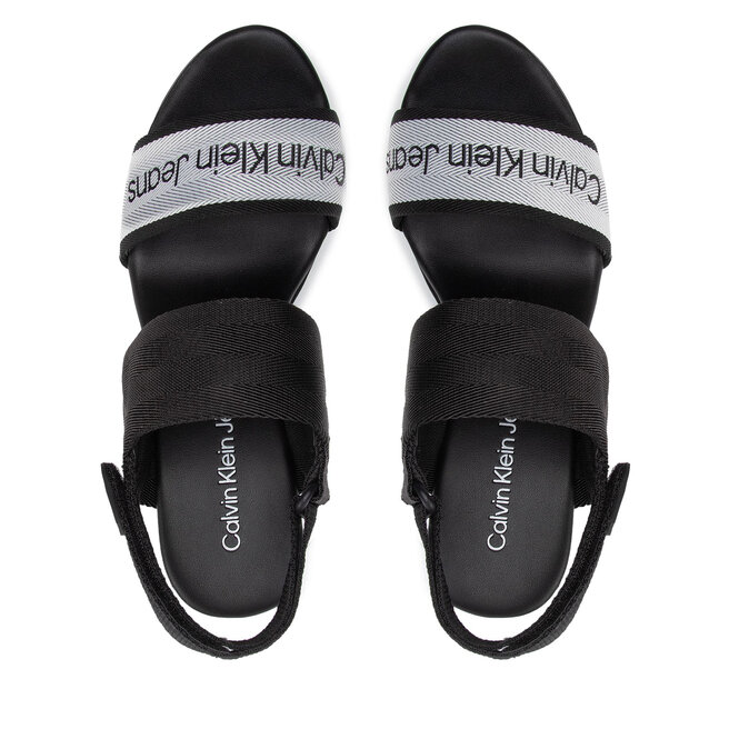Calvin Klein Jeans Σανδάλια Calvin Klein Jeans Wedge Sandal YW0YW00669 BDS