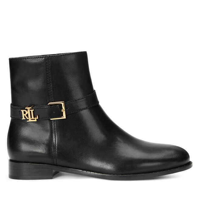Botki Lauren Ralph Lauren - Czarny