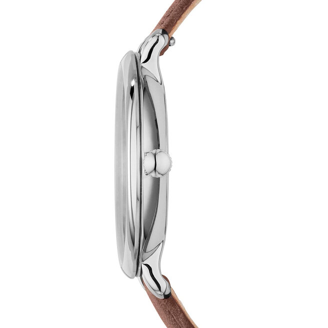 Fossil Ρολόι Fossil Jacqueline ES3708 Dark Brown/Silver/Steel