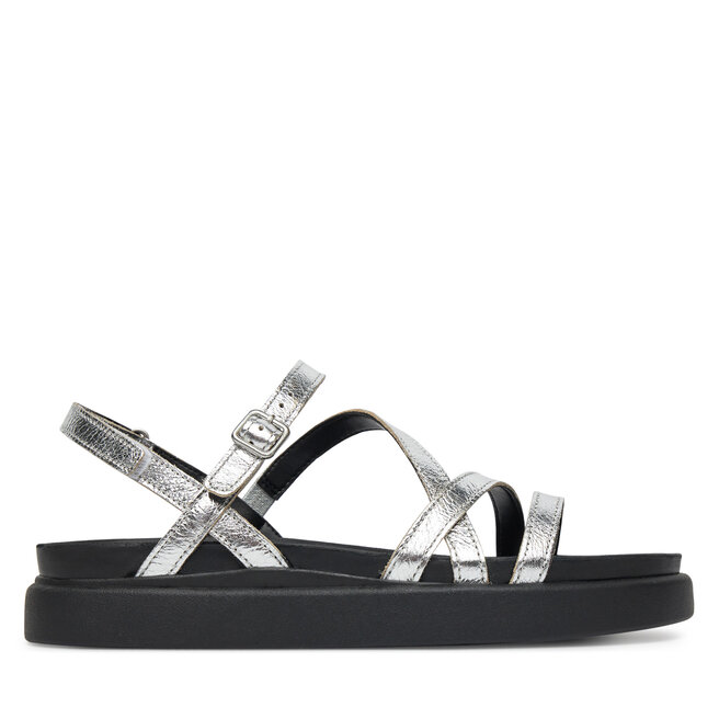 Sandały Clarks Arisetella Rose - Srebrny