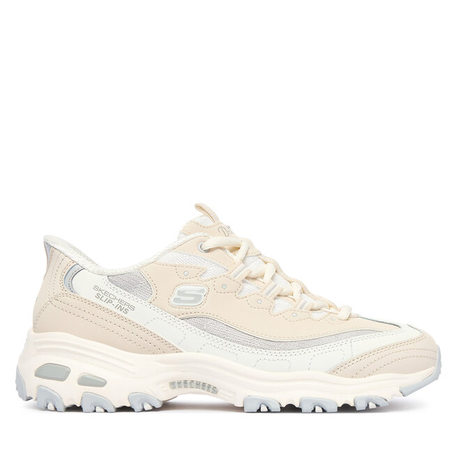Sneakersy Skechers 150537/NTGY Beżowy jasny - kobiece