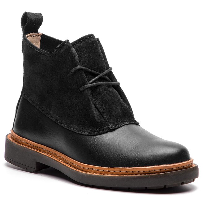 Clarks trace fawn black deals