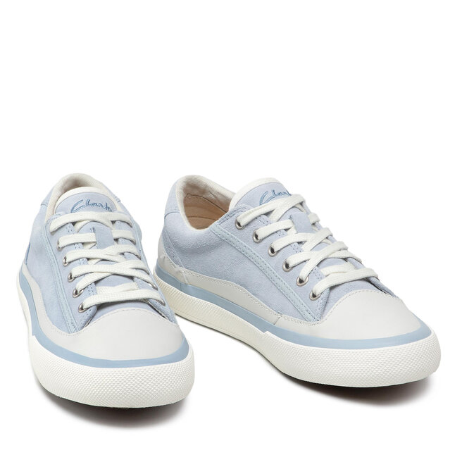 Clarks Teniszcipő Clarks Aceley Lace 261589944 Pale Blue