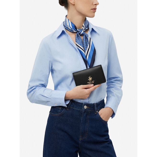 Portfel Beverly Hills Polo Club CWBEO-BHPC-W1-006-SS26 Czarny -